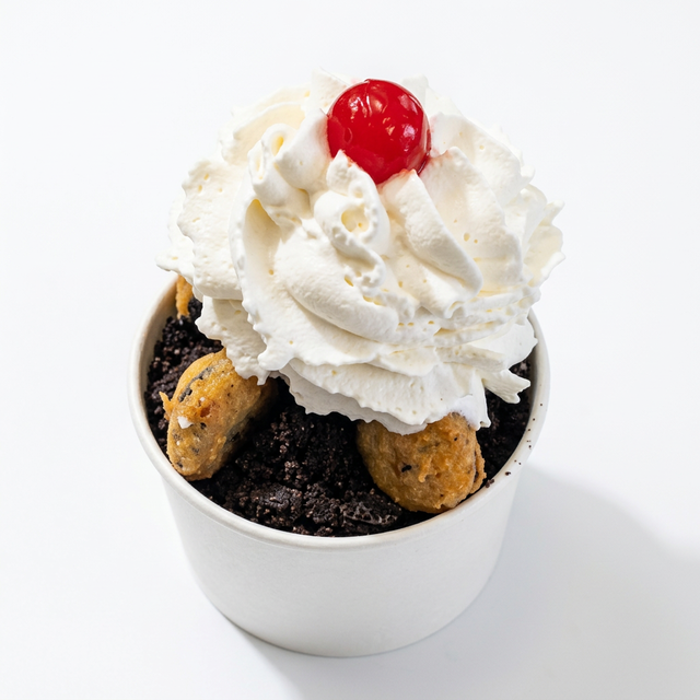 Fried Oreo Sundae.