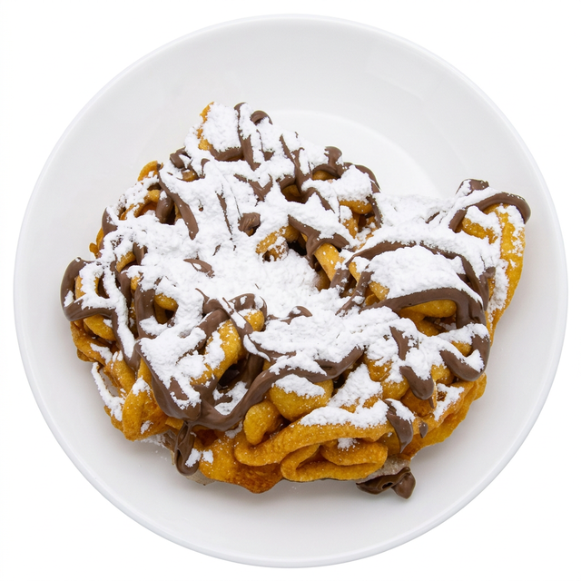 Funnel Cake Nutella.