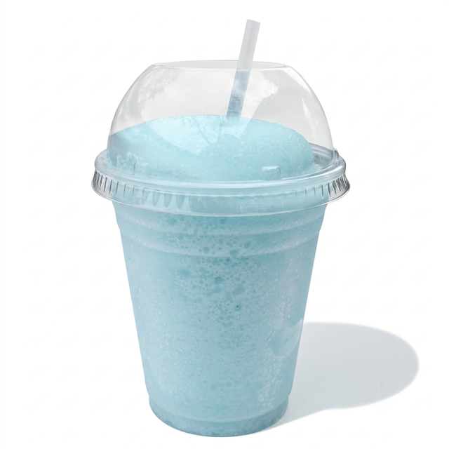 Cotton Candy Granita Shake.