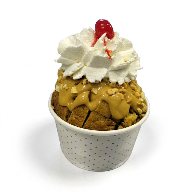Peanut Butter Luva Sundae.
