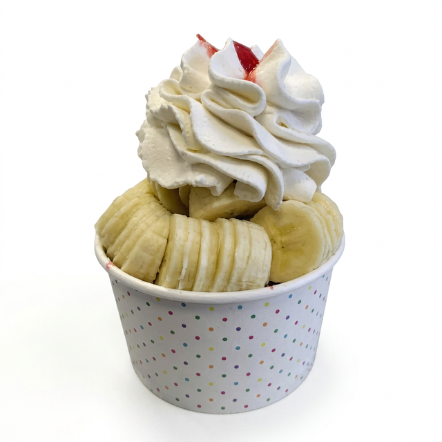 Banana Split Sundae.