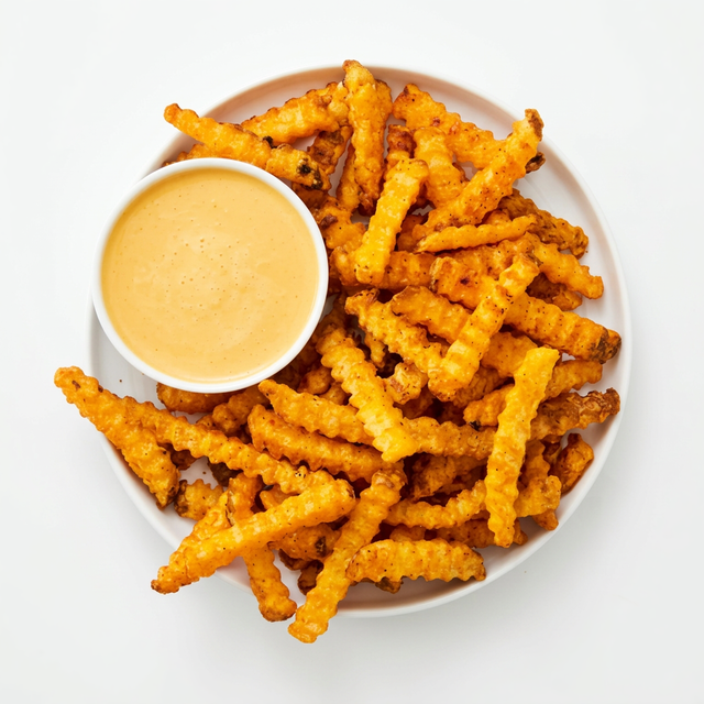 Fries with Cheese.